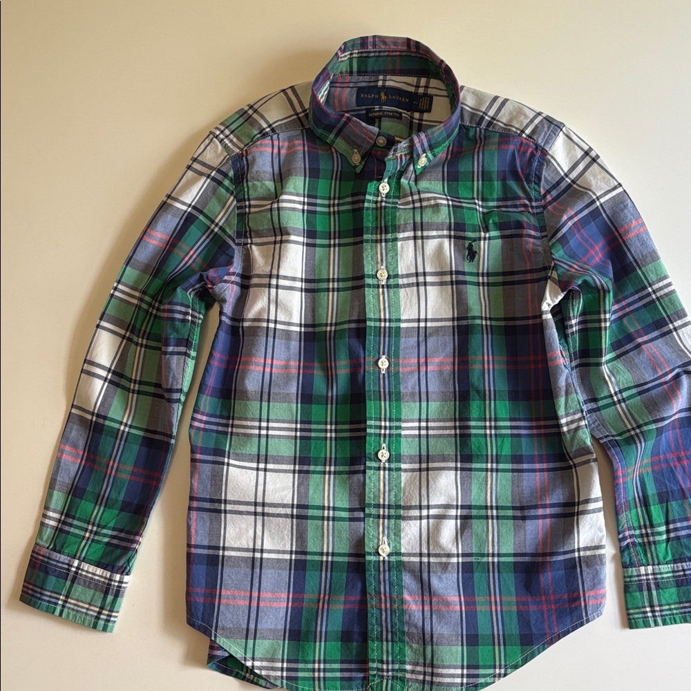 Ralph Lauren Multicolor Plaid Shirt